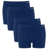 SLOGGI Retro Pants GO Smooth Boxershorts blau L 4er Pack