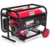 Benzin Stromerzeuger 3000 Mit Fahrwerk 06262 Generator Notstromaggregat Fahrbar
