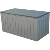 BellaVista Auflagenbox 154 x 73,5 x 78 cm Grau-Schwarz