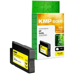 KMP Gold  gelb pigmentiert Druckerpatrone kompatibel zu HP 963XL (3JA29AE)