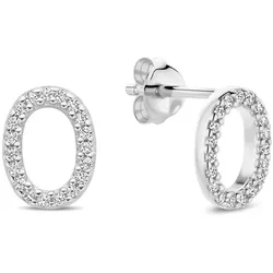 Parte Di Me Ohrknöpfe Parte Di Me Bibbiena Poppi Clara - 925 sterling silver und zirconia Ohrringe   Damen 
