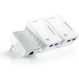 TP-Link AV500 WLAN Powerline Extender TL-WPA4220T Network Kit 500 Mbps 3 Adapter