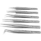bernstein tools for electronics 5-050-AES Universal Pinzetten-Set 6teilig