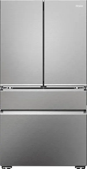 HAIER HFW7918ENMP French Door 90 SERIE 7 PRO Kühlgefrierkombination (629 l, E, 1775 mm hoch, Edelstahl)