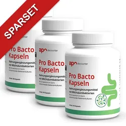 Pro Bacto Probiotika Kapseln mit Milchsäurebakterien