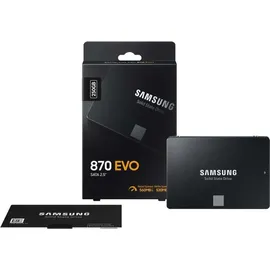 Samsung 870 EVO 250 GB 2,5" MZ-77E250B/EU