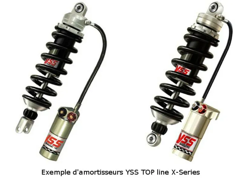 YSS Doppelstoßdämpfer hinten Gas