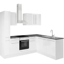 BASIC by Balculina Winkelküche L-Form 250 x 175 cm weiß
