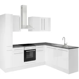 BASIC by Balculina Winkelküche L-Form 250 x 175 cm weiß