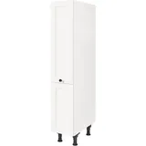 Nobilia Apothekerschrank Cascada 30 x 58,3 x 167,8 cm Weiß
