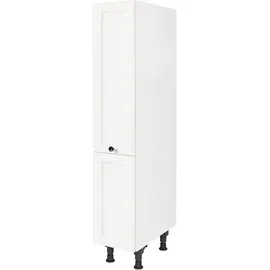 Nobilia Apothekerschrank Cascada 30 x 58,3 x 167,8 cm Weiß