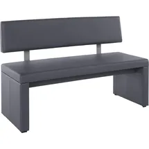 OTTO home Polsterbank Charissa grau 160 x 90 x 53 cm