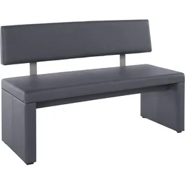 OTTO home Polsterbank Charissa grau 160 x 90 x 53 cm
