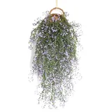 I Rattan Wandkorb Blumentopf Pflanzenhalter Wandbehang 1 Stück
