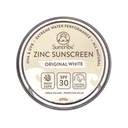 Suntribe Bio Zink Sonnencreme LSF 30 Weiß 45 g