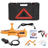3T Elektrischer Wagenheber, DC 12V Auto Manuelle/Automatische Hebeheber-Kit mit Controller &Stecker für den Zigarettenanzünder, 12-42cm Höhe (3-Tonnen)