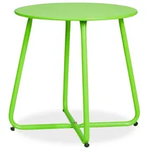 Homestyle4u Beistelltisch Ø 44,5 x 44,5 cm Grün