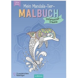 Mein Mandala-Tier-Malbuch – Unterwasserträume