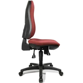 TOPSTAR Support SY Stoff ohne Armlehnen bordeaux/schwarz