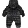 Nike Schneeoverall NIKE SPORTSWEAR "NKN NIKE SOLID BABY SNOWSUIT", Mädchen, Gr. 74 (9), N-Gr, schwarz, Obermaterial: 100% Polyester, Overalls, für Babys