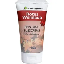 mn cosmetic gmbh Alpencosmed Rotes Weinlaub Bein- und Fußcreme