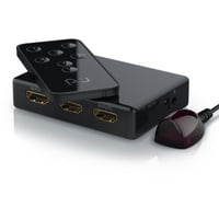 Primewire 5-Port UHD HDMI Switch inkl. Fernbedienung 5x HDMI