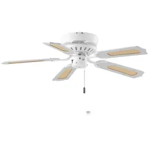 DEKO Liane 103 cm Deckenventilator Weiß