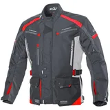 BÜSE Torino II Textiljacke Motorradjacke schwarz/hellgrau/rot Herren 5XL