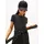 Tommy Hilfiger Skaterkleid TOMMY HILFIGER "LUREX SKATER DRESS S/S", Mädchen, Gr. 12 (152), N-Gr, schwarz, Web, Obermaterial: 95% Baumwolle, 5% Elasthan, gemustert, gestreift, regular fit kniefrei, Rundhals, eingesetzt gerader Abschluss, Kleider, Kinder bis 16 Jahre