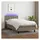 vidaXL Boxspringbett 90 x 200 cm Schwarz