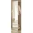 furn.design Kompaktgarderobe Center 50 x 200 cm Weiß