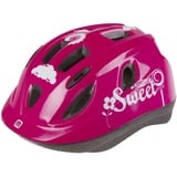 M-Wave Kinder Junior Fahrradhelm, Rose, S, 52-56 cm)