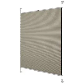Lichtblick Thermo-Plissee Klemmfix 60 x 130 cm Creme