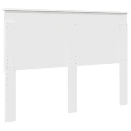 vidaXL Kopfteil Weiß 100 cm Holzwerkstoff