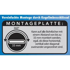 Primaster Classic Cube Handtuchhaken Edelstahl Grau