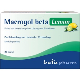 betapharm Arzneimittel GmbH Macrogol beta Lemon
