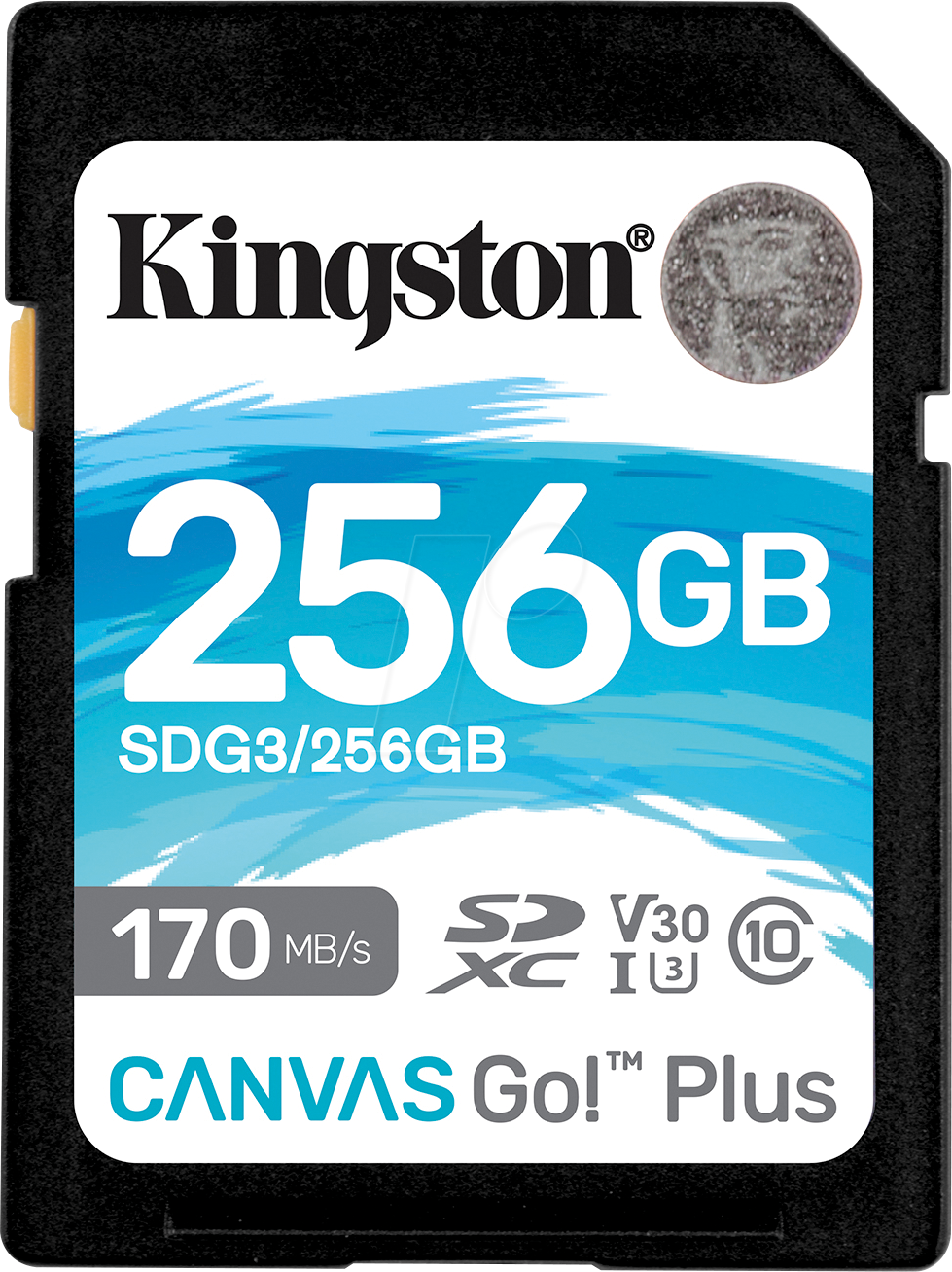 SDG3/256GB - SDXC-Speicherkarte, 256 GB SDXC Canvas Go Plus
