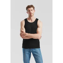 FRUIT OF THE LOOM Tanktop schwarz 3XL