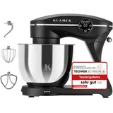 Klamer Knetmaschine 1800W Schwarz