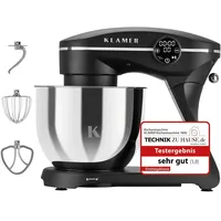 Klamer Knetmaschine 1800W Schwarz