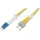 Digitus LWL Patchkabel, LC ST SM OS2 09/125 - 1 m