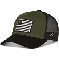 Alpinestars Alpinestars, Flag Snapback, Kappe, Militär/Blk, Os, Mann, Einheitsgröße