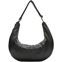 Liebeskind Berlin LIEBESKIND Moon Sheep Natural Hobo Bag L Black