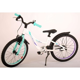 tpfsports Glamour Kinderfahrrad - Mädchen 18 Zoll - Rücktritt + Handbremse - Grün