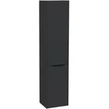 Vitra Integra Square Hochschrank 40 x 35 x 180 cm Graphit Glas/Metall/MDF