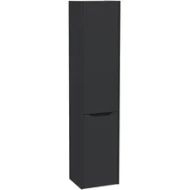 Vitra Integra Square Hochschrank 40 x 35 x 180 cm Graphit Glas/Metall/MDF