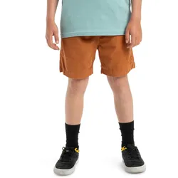 Bermudas QUIKSILVER "Taxer", Kinder, Gr. 16, bran, 100% Baumwolle, Hosen