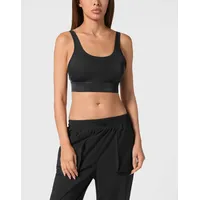 Plein Sport Damen BH SCRATCH, Schwarz, XL