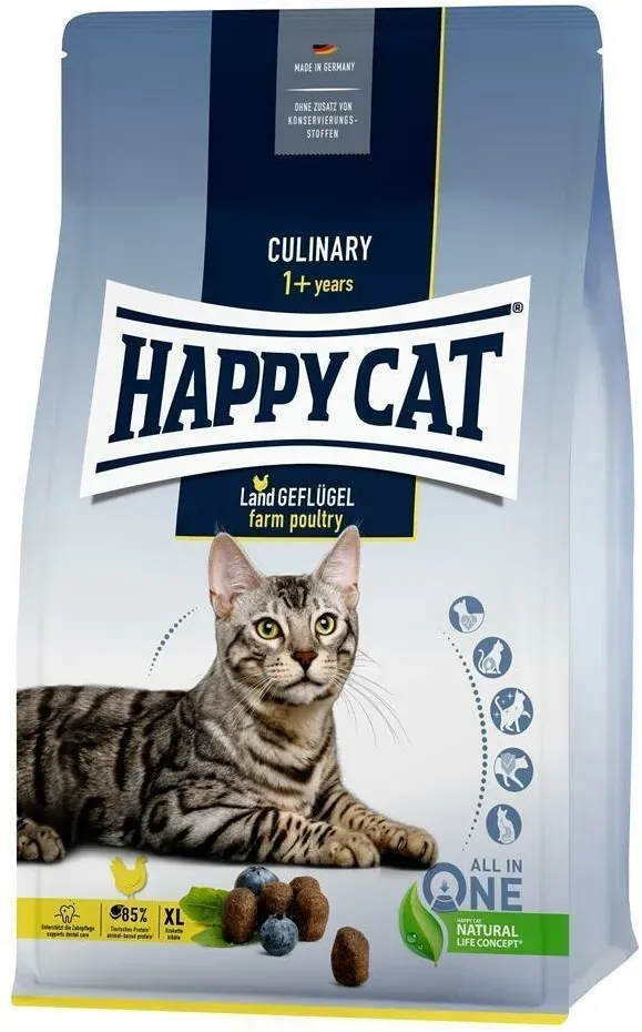 Happy Cat Culinary Trockenfutter Adult Land Geflügel 4kg