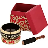 Sonic Energy SB-OR-400-R – Ornamental Series Singing Bowl, 400g, Red – Klangschale